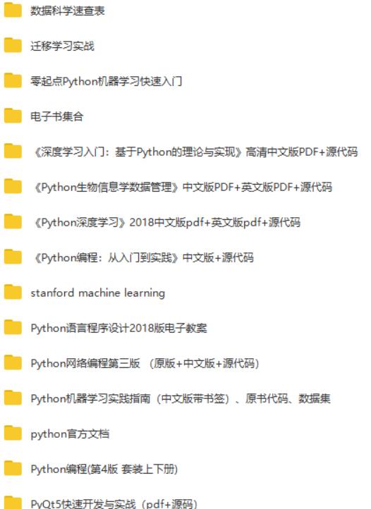 Python学习者大礼包8G-稀饭资源网