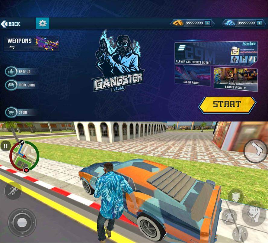 GTA城市游戏 真正的维加斯城-铁虎资源网