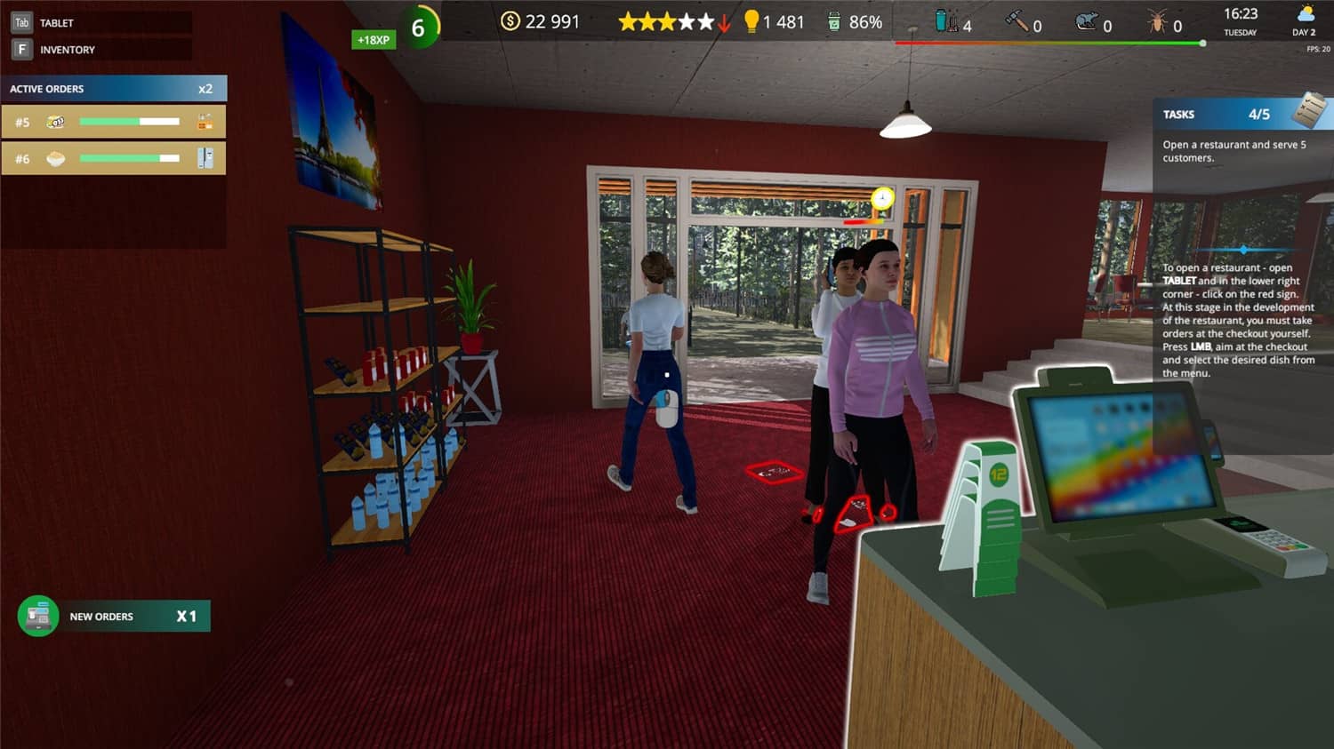 《咖啡馆老板模拟》v1.0.202中文版-铁虎资源网